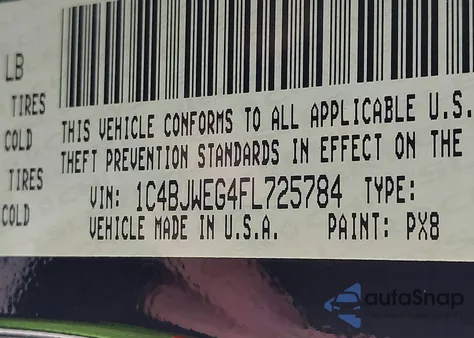 2015 Jeep Wrangler Unlimited Sahara from USA, damaged, VIN 1C4BJWEG4FL725784